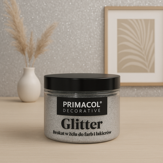 Glitter in gel