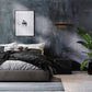Metaliq decorative paint with an aged iron metal effect on a feature wall