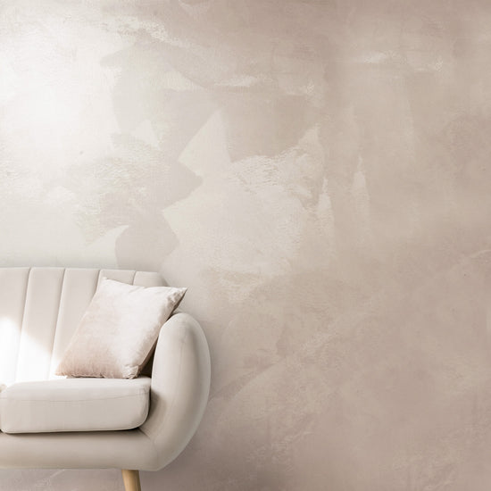 Royal Silk decorative paint in Caramel shade with a soft satin silk-like finish on a wall