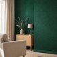 Deep emerald green glitter decorative paint